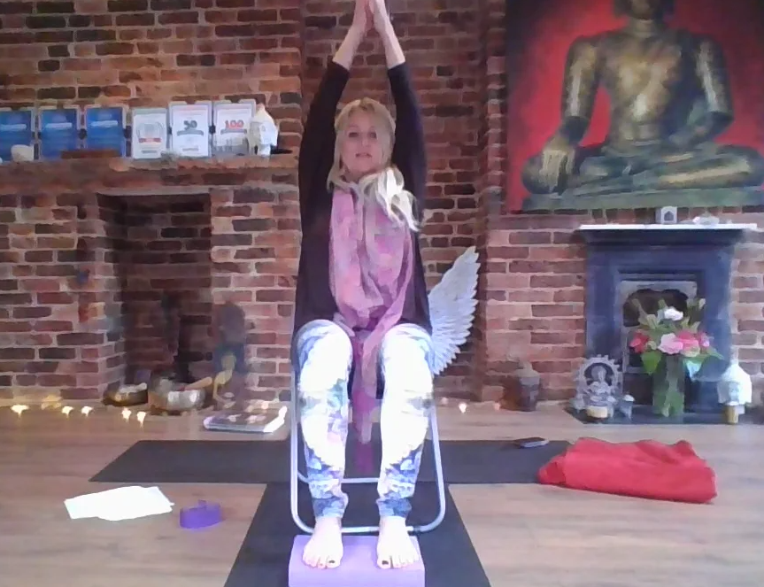 Eva Kristlova - Chair Yoga