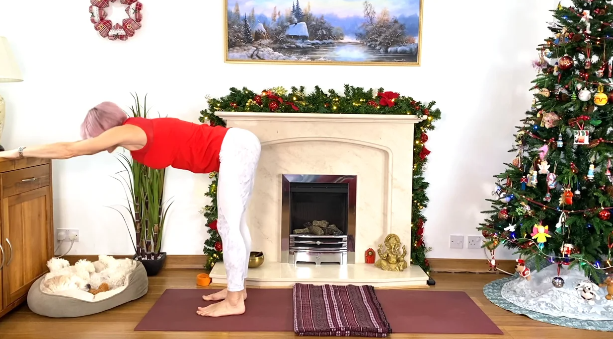Olga Oakenfold – Soothing Yoga Session For Lower Back. Postures, Breathing & Relaxation