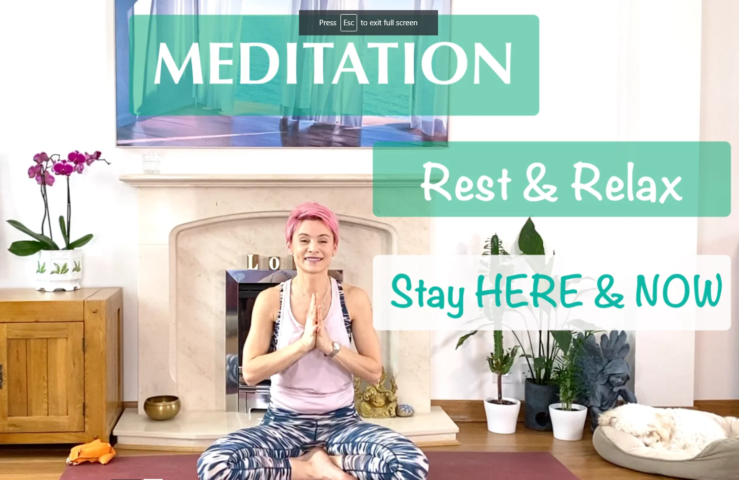 Olga Oakenfold - Meditation. Bring Your Mind Here & Now (8 min)