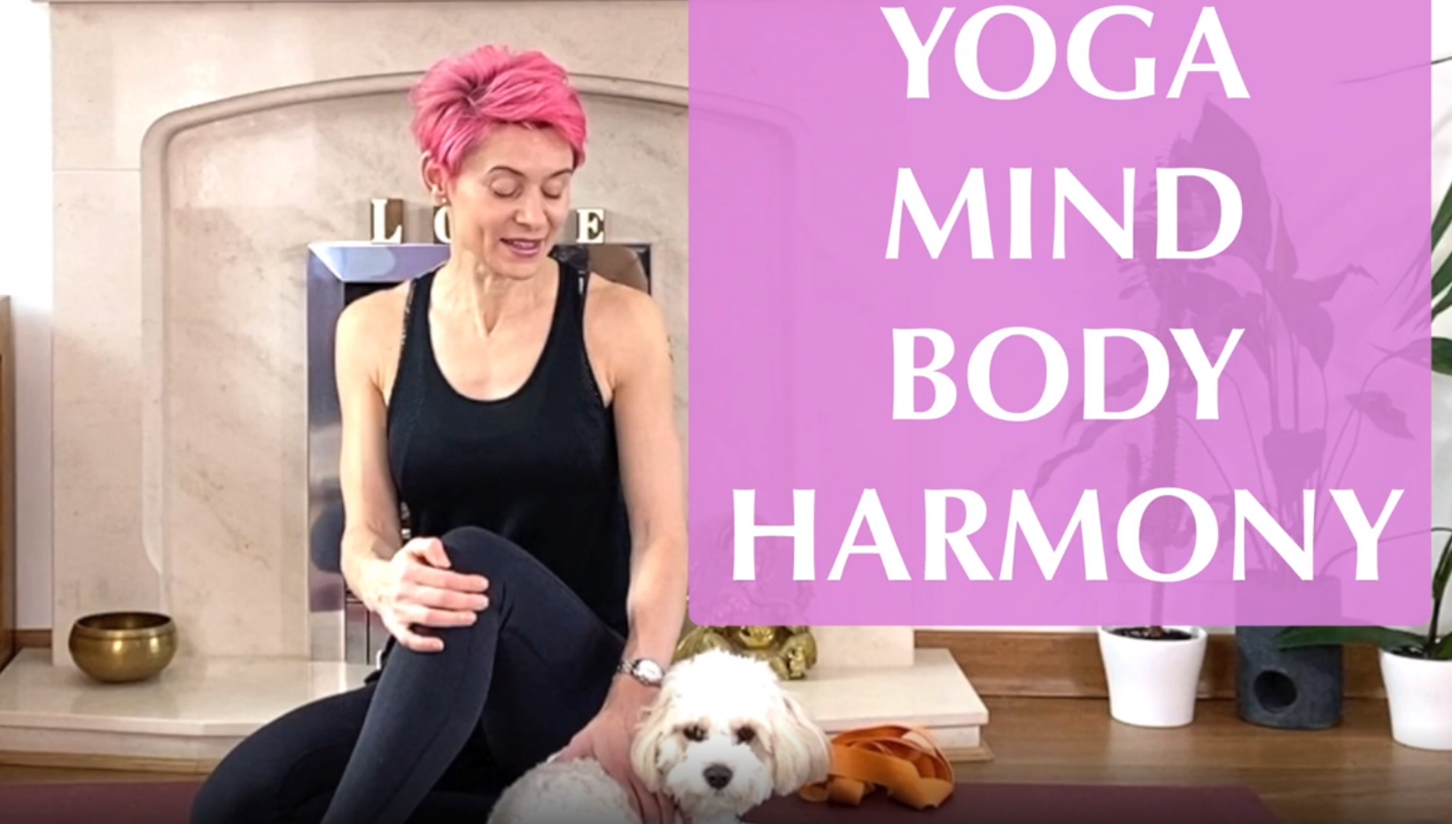 Olga Oakenfold – Yoga – Mind – Body – Harmony. Strong Yoga Practice. Recorded live on Zoom (56 min)
