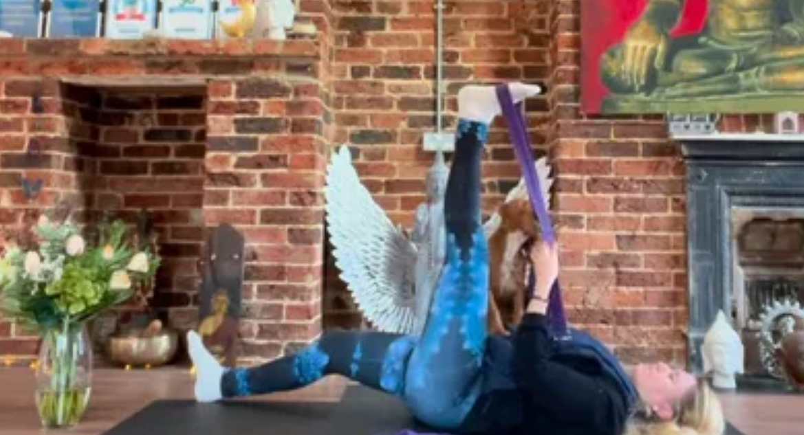 Eva Kristlova - Yoga with Eva & Alfie - Belts and Legs