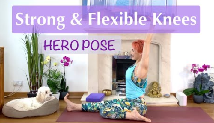 Olga Oakenfold - Strong & Flexible Knees - Options for Hero Pose