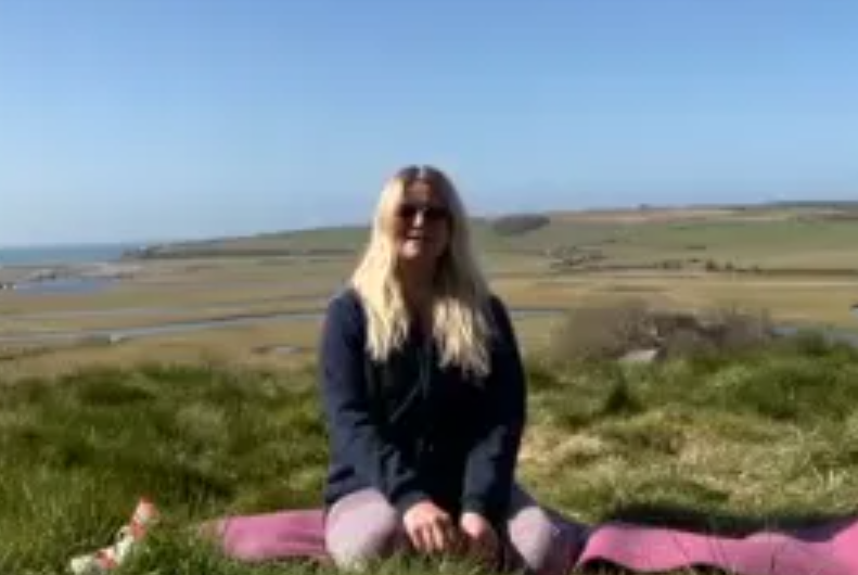 Eva Kristlova - Outdoor Yoga - give yourself time