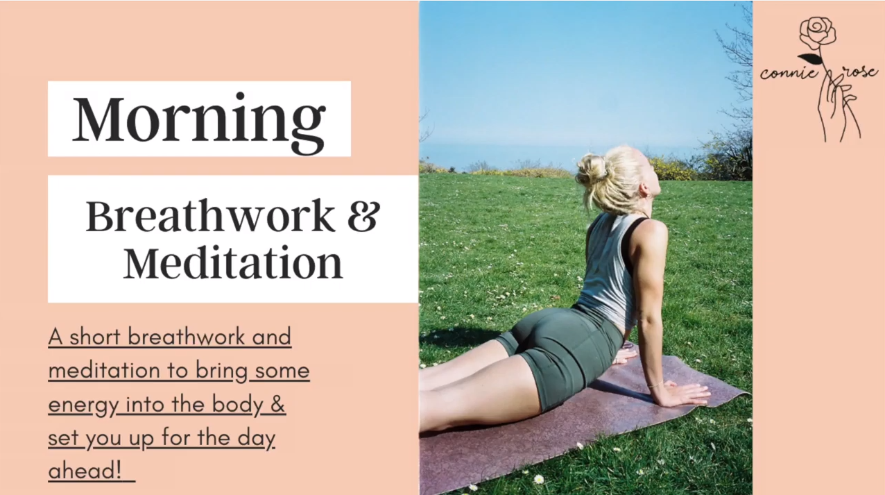 Connie Lodwick - Morning Meditation and Breathwork