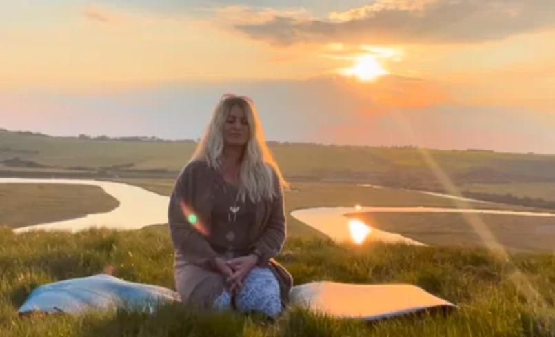 Eva Kristlova - Sunset Yoga with Eva