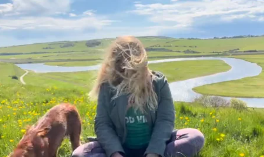 Eva Kristlova - Windy class in Cuckmere