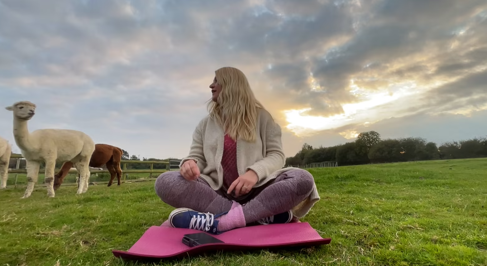 Eva Kristlova - Another Yoga with Alpacas