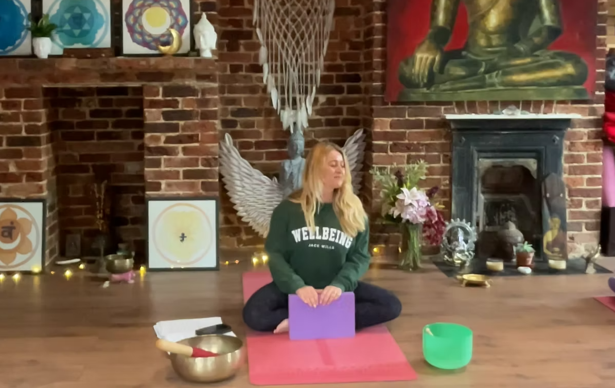 Eva Kristlova - Very Gentle Yoga Class with Eva