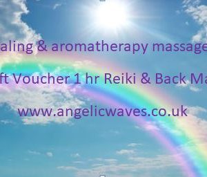 Gift Voucher - Reiki & Back Massage with Claire Nicole (1 hour)