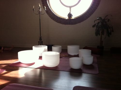 Crystal Bowls sound bath