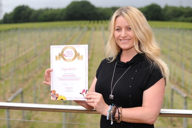 We are the winners of the BEST Yoga Studio award in Sussex!