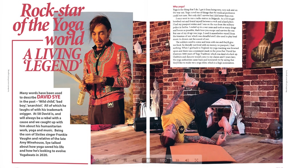 Our Studio in the YOGA Magazine